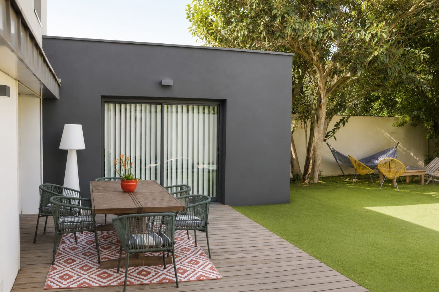 Terrasse et jardin